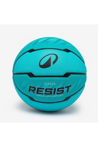 Decathlon Kipsta Basketbol Topu - 6 Numara - Turkuaz - Resist R500