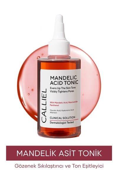 CALLİEL Ton Eşitleyici Gözenek Sıkılaştırıcı Mandelik Asit Tonik 200 Ml