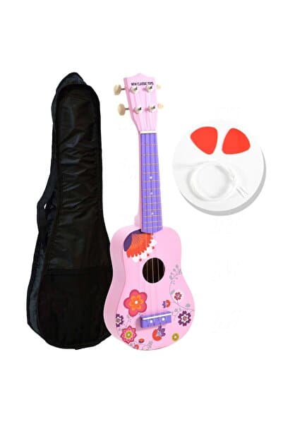 Manuel Raymond KA225PNK Soprano Ukulele Seti (Pembe) | Yeni Başlayanlar İçin Tam Set ( deseni değişiklik gösterebilir )