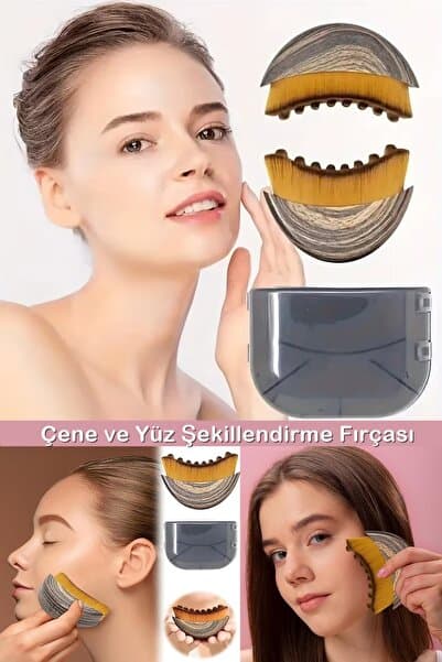 Büyük Boy Çene ve Yüz Şekillendirme Temizleme Fırçası Gıdı Toparlayıcı Lenf Drenaj Masaj Fırçası