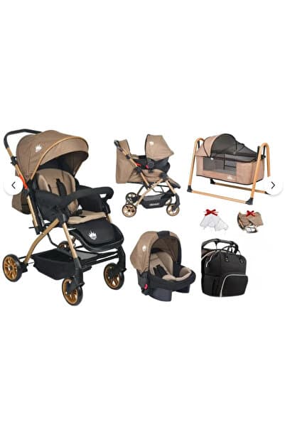 4 Baby Olympus çift yönlü bebek arabası puset çanta beşik fırsat seti
