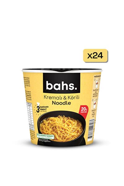 Bahs Noodle | x24 Körili & Kremalı