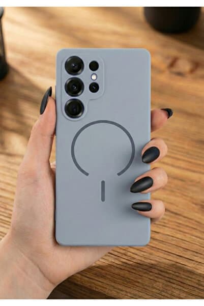 Rivor Samsung Galaxy S26 Ultra Uyumlu Kılıf MagSafe Özellikli Lüks Soft Touch Hassas Kamera Korumalı Kapak