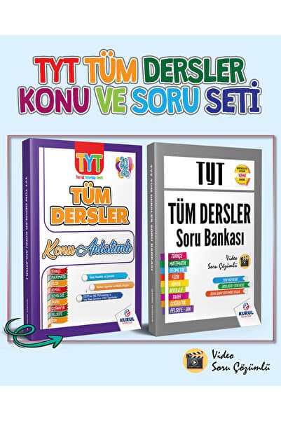 Kurul Yayıncılık 2027 Tyt Tüm Dersler Konu Anlatımlı Ve Soru Bankası Seti (HEDİYELİ)
