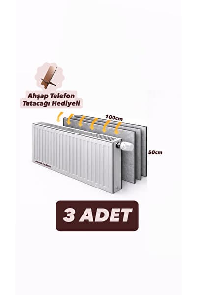 Ankaflex Kalorifer/radyatör Arkalığı Petek Arkası Yalıtım Levhası -3 Adet Petek Arkası