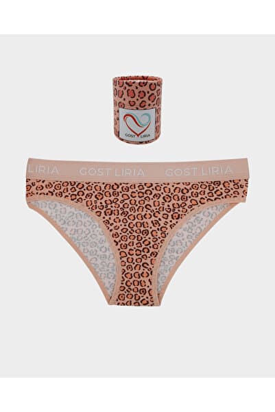 Gost Liria- Leopard Desenli Kadın Slip Külot