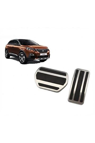 Oto Aksesuarcım Peugeot 3008 Uyumlu Orjinal Otomatik Pedal Seti 2 Parça