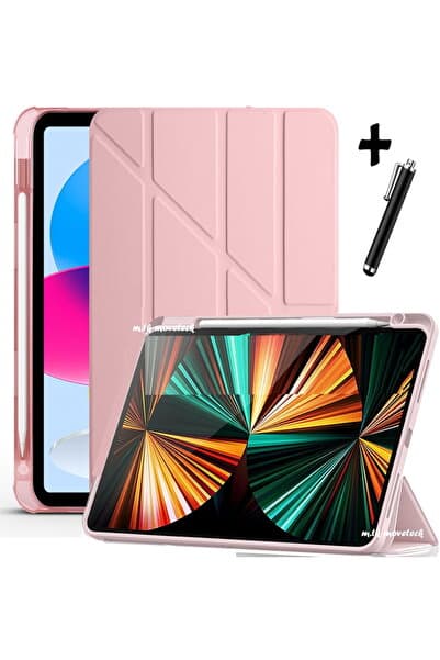Huawei Matepad 11.5/Air 11.5 Papermate 2025/2023 Kılıf Kalem Bölmeli Standlı Tri Folding Kapak