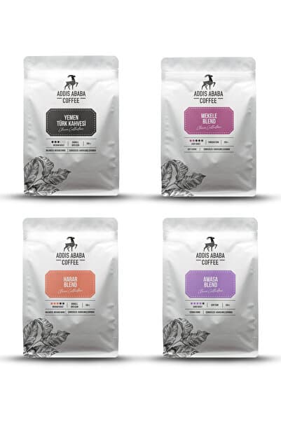 Addis Ababa Coffee 4'lü Kahve Tanışma Paketi