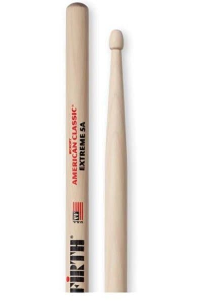 VIC FIRTH X5A American Classic Extreme 5A Baget (Profesyonel) | Standart 5A'dan Daha Uzun (Extreme)