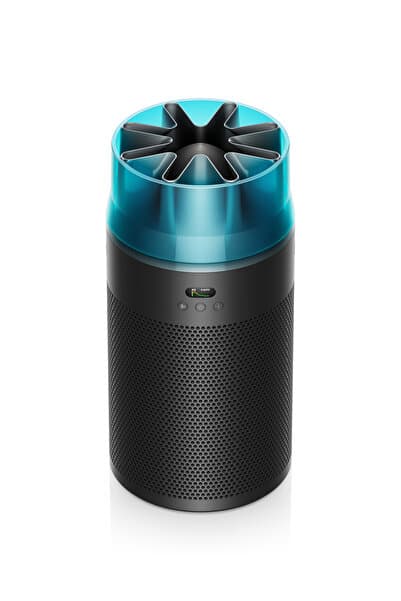 DYSON HushJet™ Kompakt Hava Temizleyici, 100 m2’ye Kadar Etkili, Fısıltı Kadar Sessiz, Elektrostatik ve Aktif Karbon Filtre (Siyah/Turkuaz)