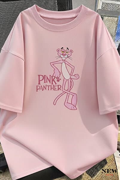 NEWSHİNE PANTER BASKILI UNISEX T-SHIRT