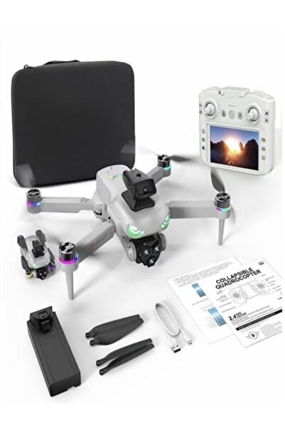 Time&Tech R08 KUMANDADAN EKRANLI DRONE KULAKLIK VE AKILLI BILEKLIK HEDIYELI