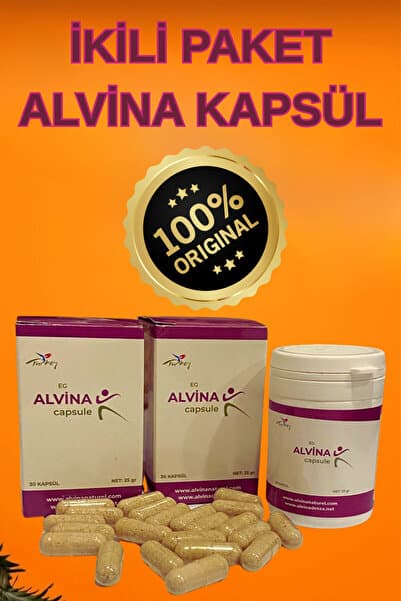 E&G ALVİNA DETOX Alvina Kapsül (iki kutu)