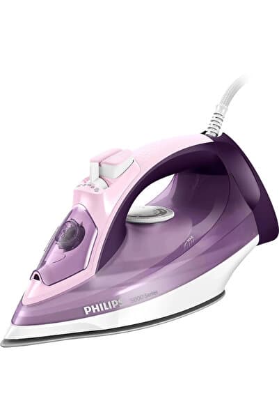 5000 Serisi Buharlı Ütü 2400W, 180g Şok Buhar, SteamGlide, 40g/dk Sürekli Buhar, DST5020/30