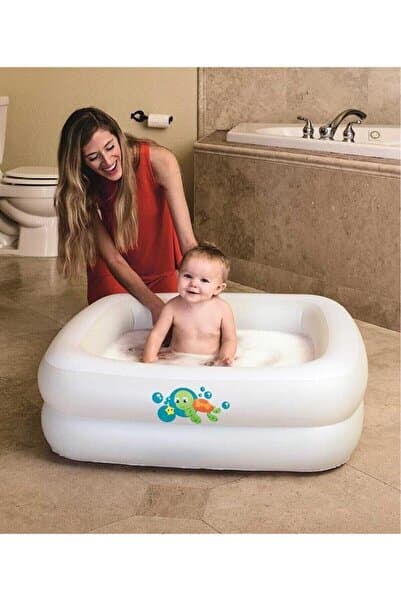Bestway 51116 Şişme Kare Bebek Havuzu 86x86x25 cm