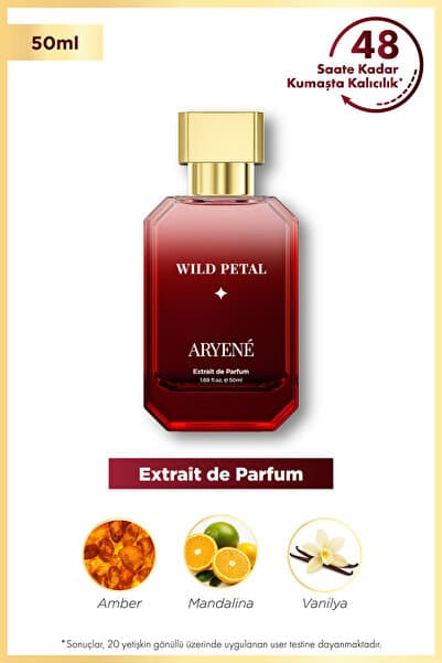 Aryene Wild Petal Début – Extrait de Parfum Kadın Parfümü 50 ml | Canlı Meyvemsi Çiçek | Amber & Odunsu