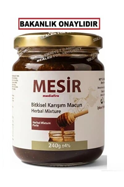 MediaFire Çakşır Demirdikeni Keciboynuzu Mesir Çam Kozalak Kökü Macun Macunu Net 240gr Mesir Macunu Kuvvetli