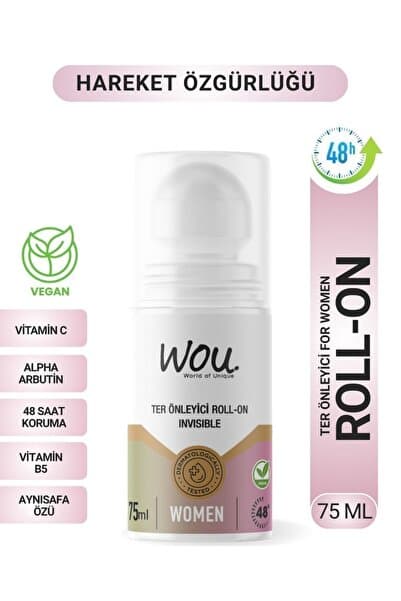 Wou Ter Önleyici Leke Karşıtı Roll-On 75 ml Women