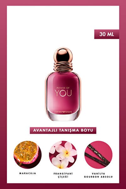 Power Of You EDP 30 ml Kadın Parfüm 3614274752038