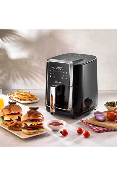 Thermochef Elegance Airfryer/Sıcak Hava Fritözü-Siyah