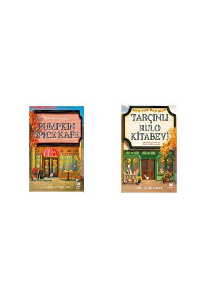 STABİL KİTAP Pumpkin S. Kafe - Tarçınlı Rulo Kitabevi (Aşk & Romantik 2'li Set ) Juno Kitap