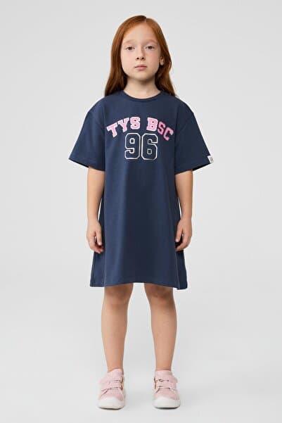 TYESS BSC BG Store Kız Çocuk Lacivert Elbise