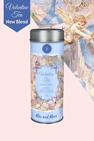 Mim and More Valentine Tea - Yaban Mersinli Hibiskus Çayı 2026 Limited Edition, 50 gr