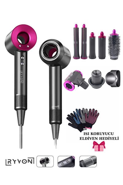 Saç Kurutma Ve Şekillendirici Full Set 8in1
