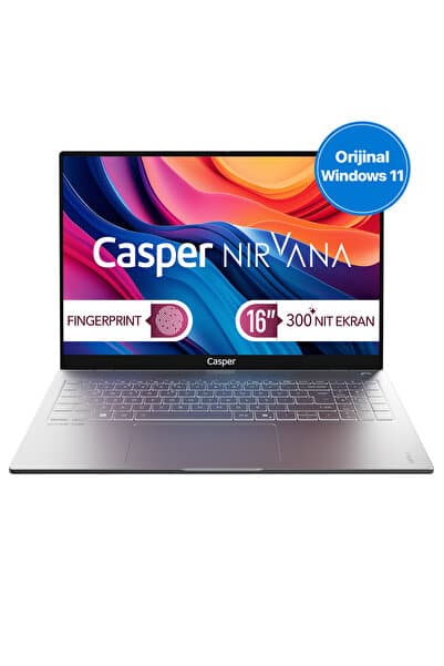 CASPER Nirvana S100 i7-13620H 12GB DDR5 1TB W11H 16" S100.1362-AF00A-G-F