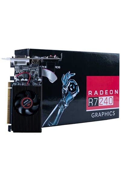 TURBOX Knight Zen N R7 240 Amd DDR3 128Bit Vga.Dvi.Hdmi Tek Fan 4GB Ekran Kartı