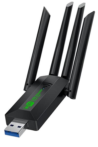 MAXGO 3148 Usb Wifi Adaptörü Kablosuz Wifi Internet Alıcı Ağ Kartı 1200 Mbps Usb 3.0 Çift Bant 2.4gh