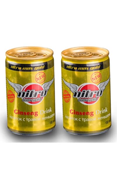 nitromax gold Ginseng Enerji İçeceği 24 Adet Orjinal Ürün 150 ml