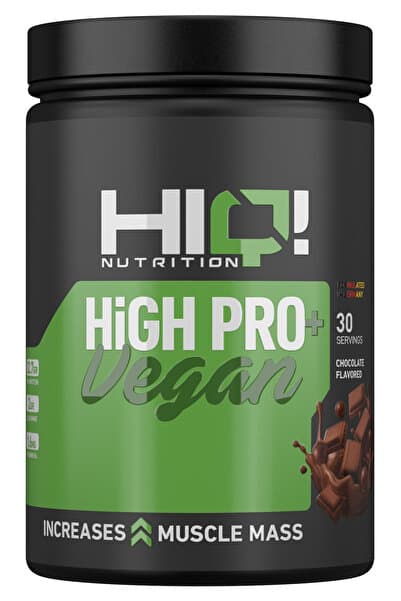 HIQ Nutrition HIQ High Pro+ Vegan 900gr Chocolate Flavored