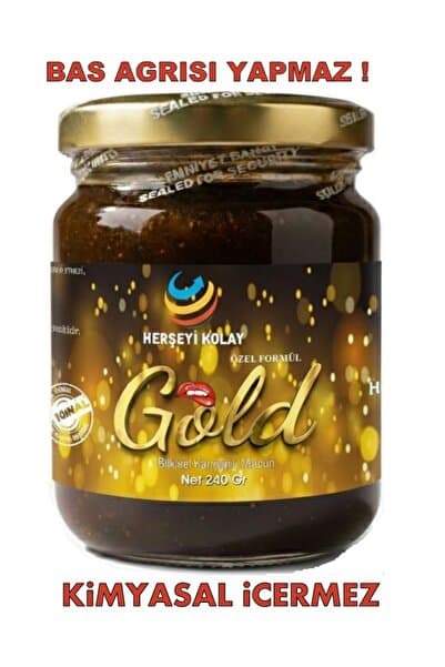 Herşeyi Kolay Multigoldd Ginsengli Macun 240gr Atom Bitkisel Macun