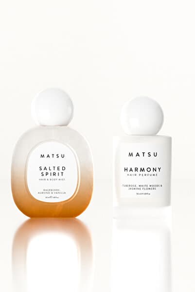 MATSU Salted Spirit & Harmony Saç Parfümü Seti - Çiçeksi, Tatlı ve Ferah Koku Deneyimi(2x50 ml)
