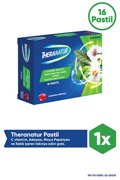 theranatur Ahududu Aromalı 16 Pastil