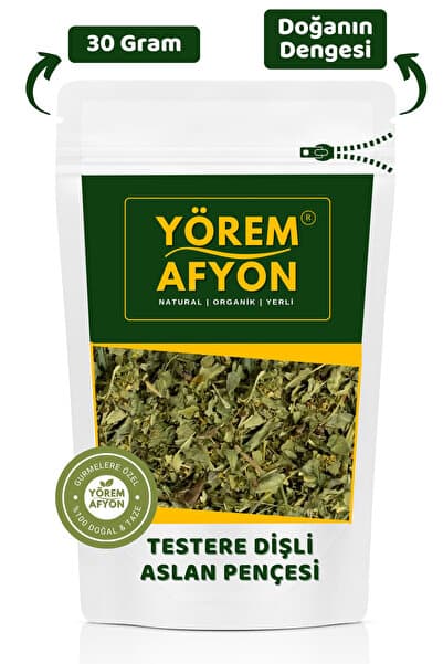 Gülçehre Kadınların Destekçisi Yüksek Rakım Mahsulü Testere Dişli Aslan Pençesi {Alchemilla Vulgaris} | 30Gr.