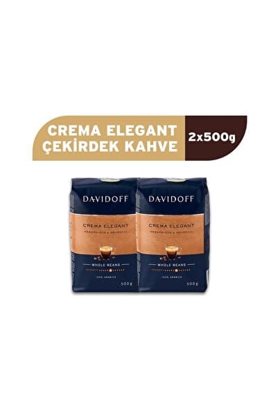 Davidoff Crema Elegant Çekirdek Kahve 2x500g