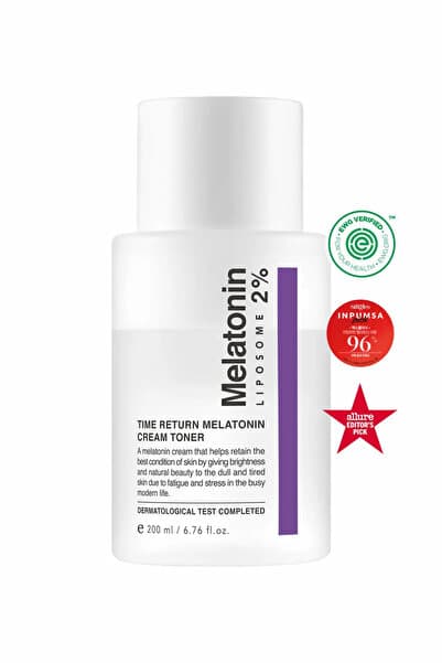 MAXCLINIC %2 Melatonin Içeren Çift Fazlı Yorgunluk Karşıtı Krem Tonik Melatonin Cream Toner 200 ml