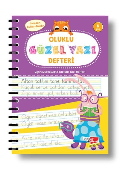 Dikkat Atölyesi Yayınları Oluklu Güzel Yazı Defteri