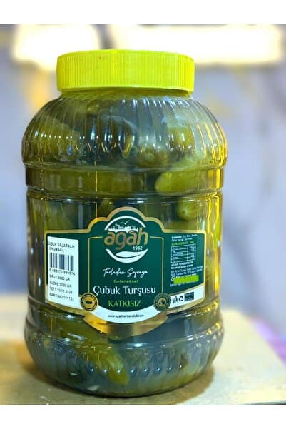 Çubuk Agah Turşuları ÇUBUK SALATALIK TURŞUSU 2 NUMARA (EKONOMİK BOY) 5 KG