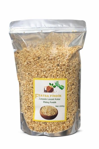 FFATSA FINDIK Pirinç Fındık 1000 g – Kıyılmış Fındık, Pasta ve Tatlılık Parça Fındık