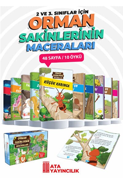 Ata Yayıncılık Orman Sakinlerinin Maceraları Öykü Dizisi