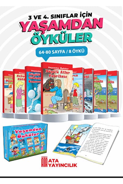 Ata Yayıncılık Yaşamdan Öyküler (2, 3 ve 4. Sınıflar)