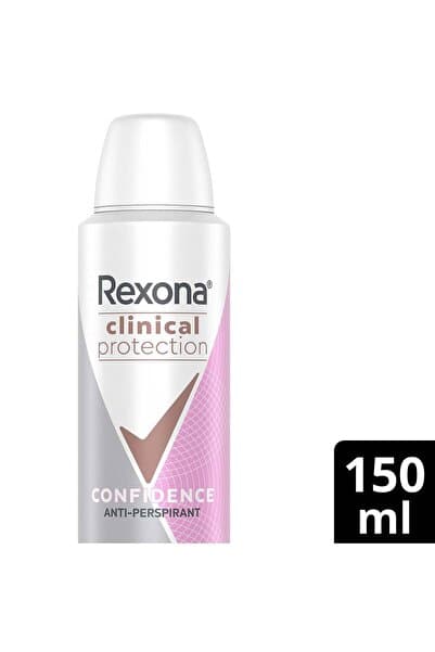 Rexona Clinical Protection Kadın Sprey Deodorant Confidence 96 Saat Koruma 150 ml