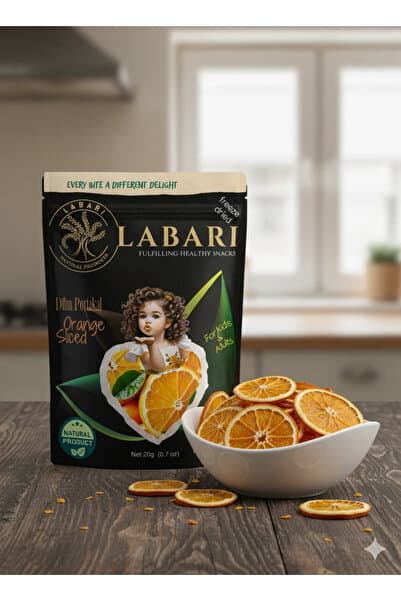 Labari Dondurularak Kurutulmuş Portakal Dilimleri 20 gram