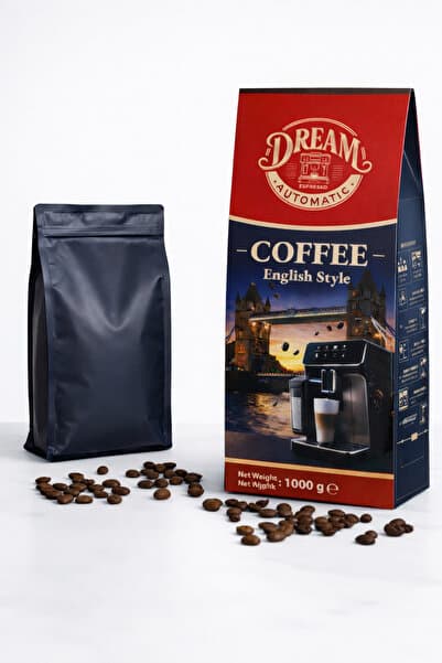 DREAM Coffee English Blend – Kavrulmuş Çekirdek Kahve 1 KG