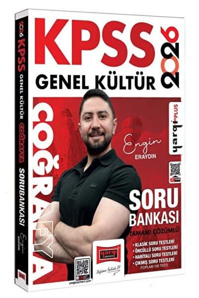 Yargı Yayınları Yargı 2026 Kpss Genel Kültür Tamamı Çözümlü Coğrafya Soru Bankası