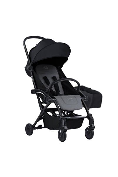 Bumprider Connect³ Bebek Arabası Black-Grey Melange & Yan Düzenleyici Çanta